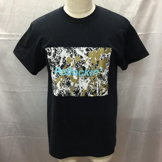 トゥデイエディション TODAY edition Tシャツ 半袖 半袖カットソー プリントTシャツ クルーネックカットソー M ロゴ、文字 黒 / ブラック /  メンズ USED 古着 中古 10112327