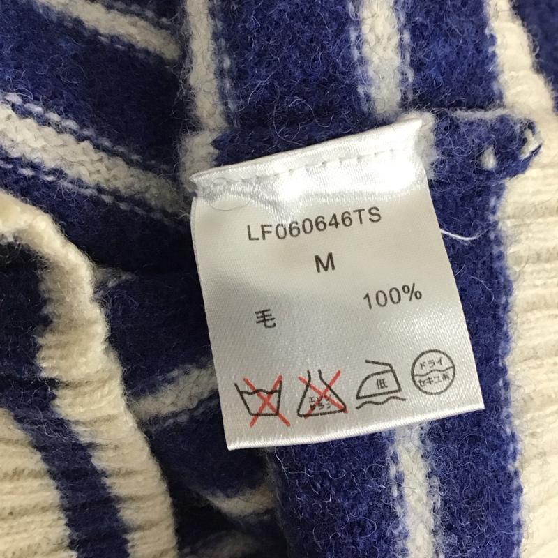 ローリーズファーム LOWRYS FARM ニット、セーター 長袖 lf060646ts ボーダーニットセータートップス 長袖カットソー M ボーダー柄 マルチカラー / マルチカラー / レディース USED 古着 中古 10117888
