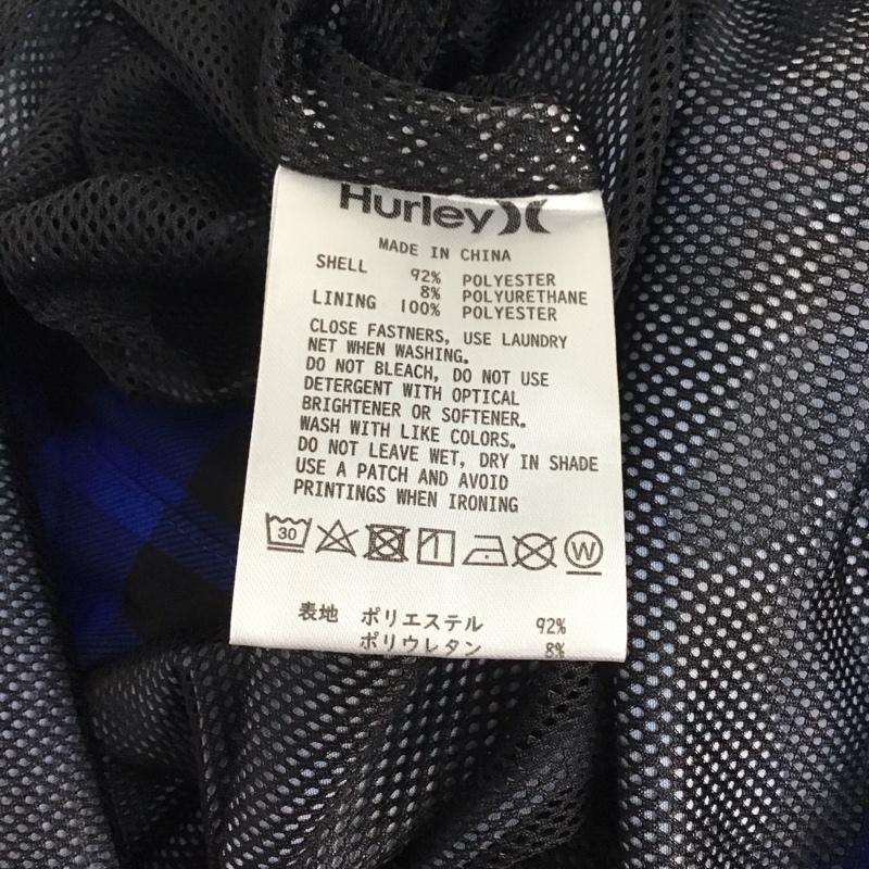ユニフォームエクスペリメント uniform experiment ジャケット、上着 ジャケット、ブレザー ジップアップジャケット ナイロンジャケット アウター hurleyx XL チェック 青 / ブルー / X 赤 / レッド / メンズ USED 古着 中古 10132319