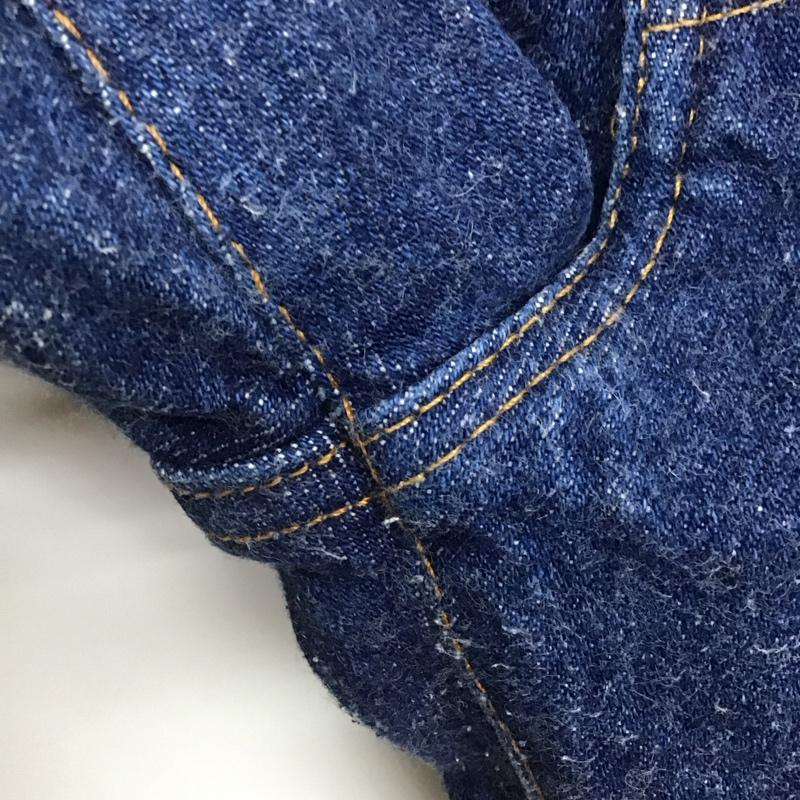 古着 USED パンツ デニム、ジーンズ デニムパンツ ワイドパンツ カジュアルパンツ Gパン 34インチ 無地 インディゴ / インディゴ / メンズ USED 古着 中古 10129256