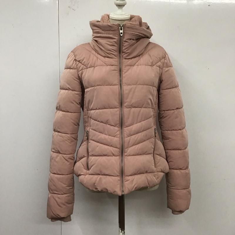 ザラ ZARA ジャケット、上着 ジャケット、ブレザー 中綿ジャケット M 無地 桃 / ピンク / レディース USED 古着 中古 10120829