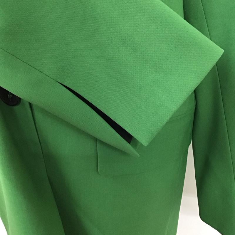 ザラ ZARA ジャケット、上着 ジャケット、ブレザー 3030 457 500 テーラード S 無地 緑 / グリーン / レディース USED 古着 中古 10113513
