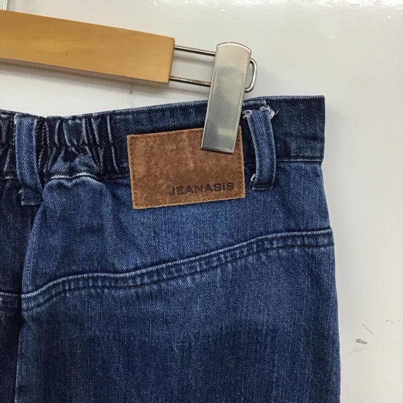 ジーナシス JEANASIS スカート ロングスカート デニムスカート カジュアルスカート スリット FREE 無地 インディゴ / インディゴ / レディース USED 古着 中古 10135435
