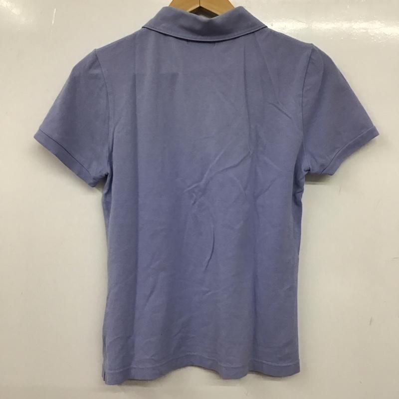 ブルーレーベル・クレストブリッジ BLUE LABEL CRESTBRIDGE ポロシャツ 半袖 半袖ポロシャツ カラーシャツ 半袖カットソー 40 無地 水色 / ライトブルー / レディース USED 古着 中古 10136754