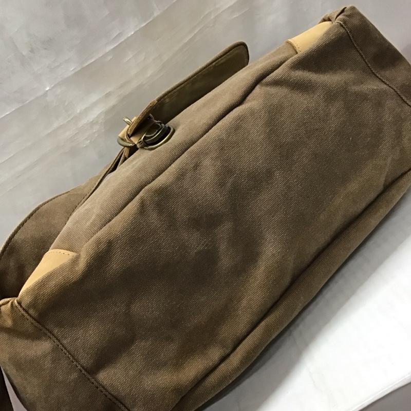 エルエルビーン L.L.Bean ショルダーバッグ ショルダーバッグ CNLP0751 0AMN7 キャンバス メッセンジャー 無地 茶 / ブラウン / メンズ USED 古着 中古 10118149