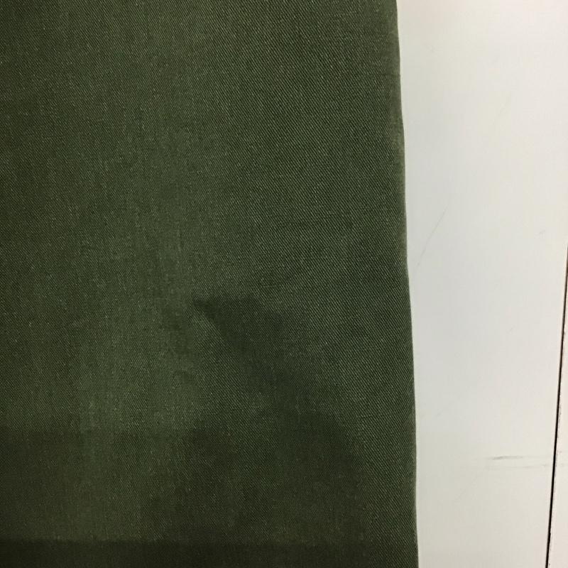 ミリタリー ミリタリー パンツ ワークパンツ、ペインターパンツ 34インチ 無地 カーキ / カーキ / メンズ USED 古着 中古 10133089