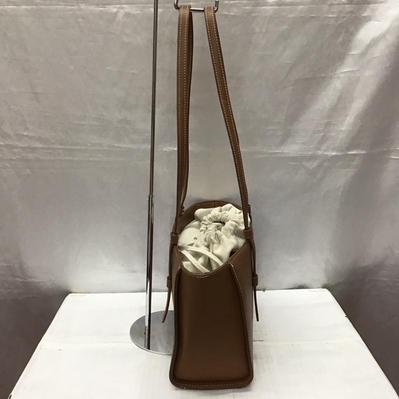 ザラ ZARA トートバッグ トートバッグ 6040 210 709 フェイクレザー 無地 茶 / ブラウン / レディース USED 古着 中古 10119357