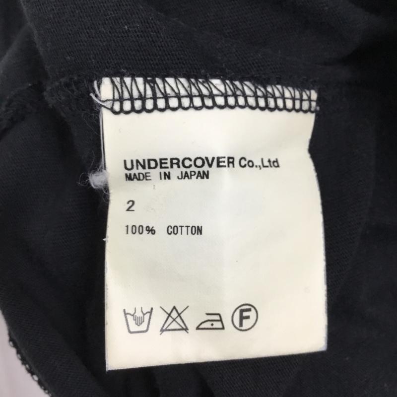 アンダーカバー UNDERCOVER Tシャツ 半袖 スカル ドクロ 2 プリント 黒 / ブラック / メンズ USED 古着 中古 10117186