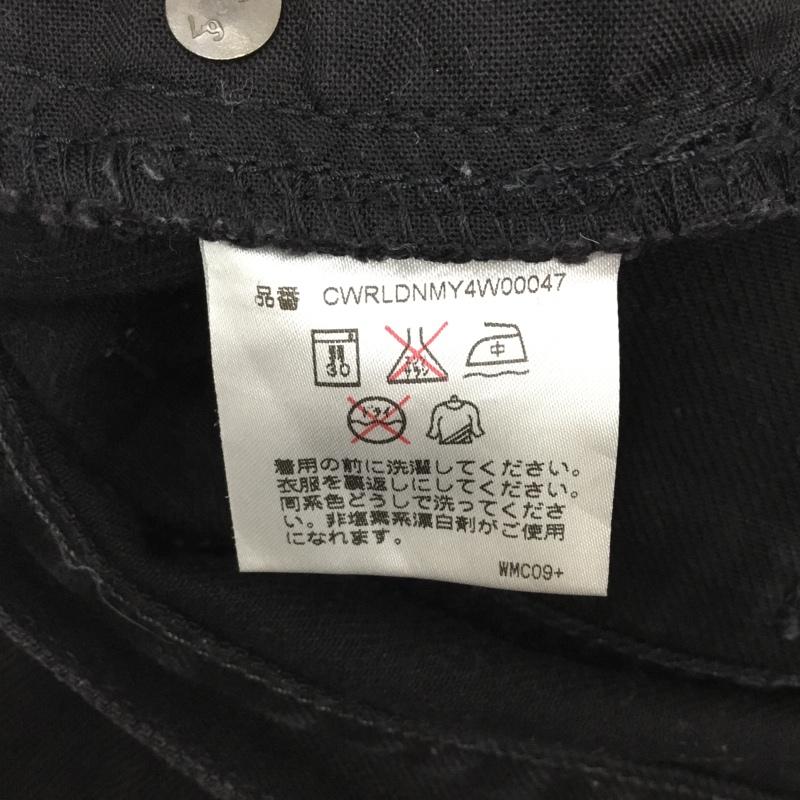 ポロラルフローレン POLO RALPH LAUREN パンツ デニム、ジーンズ デニムパンツ スリムパンツ ジーンズ 無地 黒 / ブラック /  メンズ USED 古着 中古 10121468