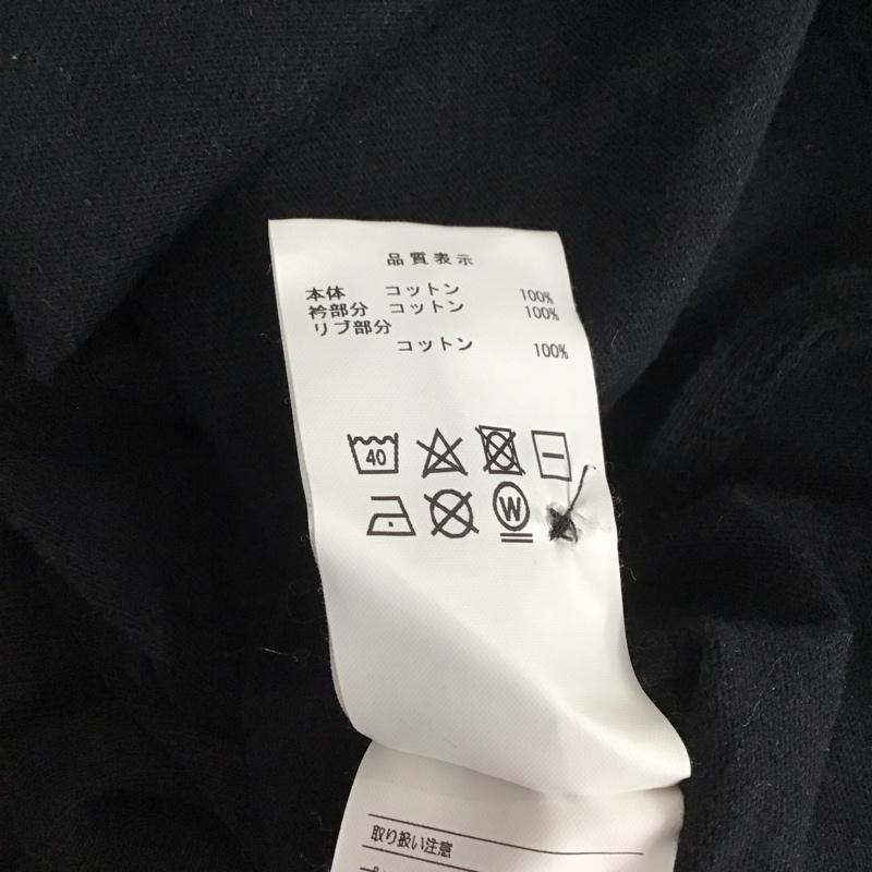 ディセンダント DESCENDANT カットソー 長袖 長袖カットソー ポロシャツ プリントカットソー 2 ロゴ、文字 白 / ホワイト / X 黒 / ブラック /  メンズ USED 古着 中古 10112703