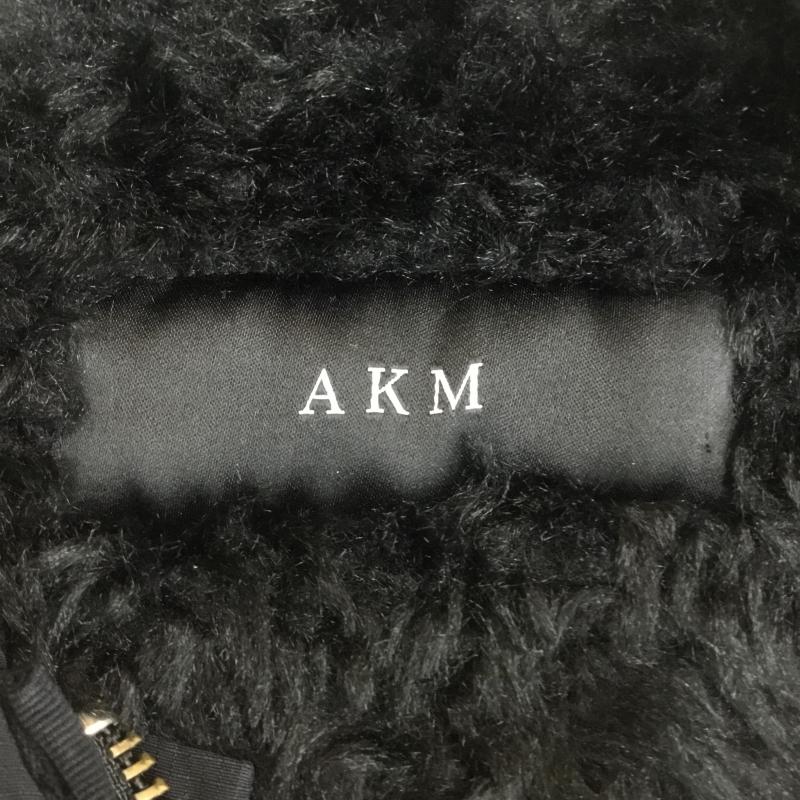 エーケーエム AKM ベスト ベスト 無地 黒 / ブラック / メンズ USED 古着 中古 10078074