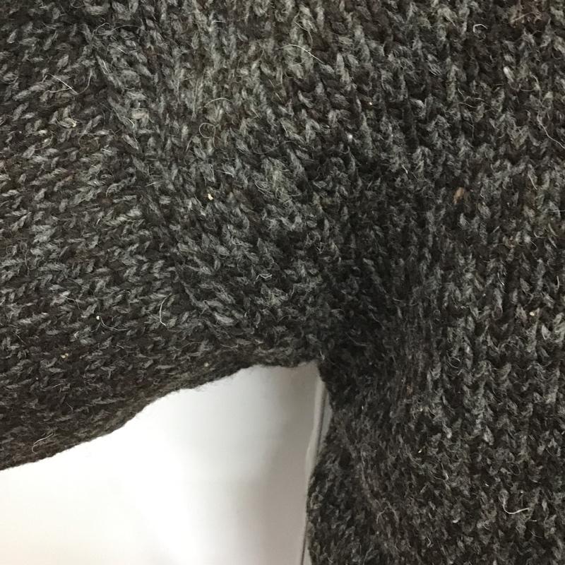 アルテサニア ARTESANIA ニット、セーター 長袖 M 無地 茶 / ブラウン / メンズ USED 古着 中古 10106068