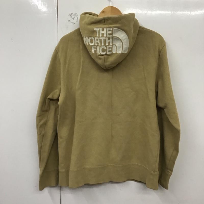 ザノースフェイス THE NORTH FACE パーカー 長袖 nt11530 リアビューフルジップフーディ ジップアップパーカー M ロゴ、文字 ベージュ / ベージュ /  メンズ USED 古着 中古 10129088
