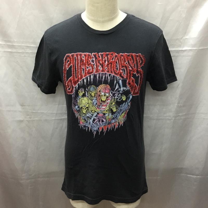古着 USED Tシャツ 半袖 半袖カットソー プリントTシャツ クルーネックカットソー バンドTシャツ M プリント 黒 / ブラック /  メンズ USED 古着 中古 10111306