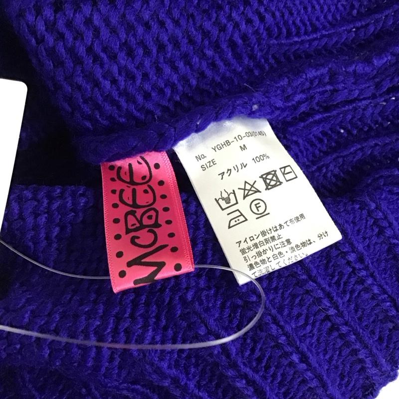 セシルマクビー CECIL McBEE ニット、セーター 長袖 長袖ニットカットソー ニット セーター クルーネックニット M 青 / ブルー / レディース USED 古着 中古 10117891