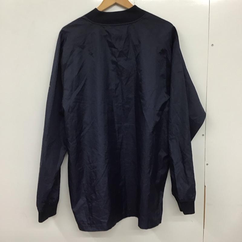 ナイキ NIKE カットソー 長袖 長袖カットソー 無地カットソー クルーネック スポーツウェア 00s XL ロゴ、文字 紺 / ネイビー / メンズ USED 古着 中古 10134003
