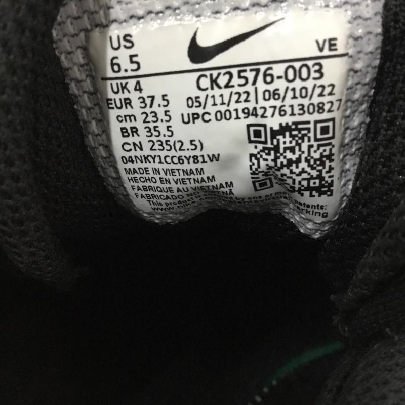 ナイキ NIKE スニーカー スニーカー CK2576-003 23.5cm 23.5cm ロゴ、文字 黒 / ブラック / レディース USED 古着 中古 10131191
