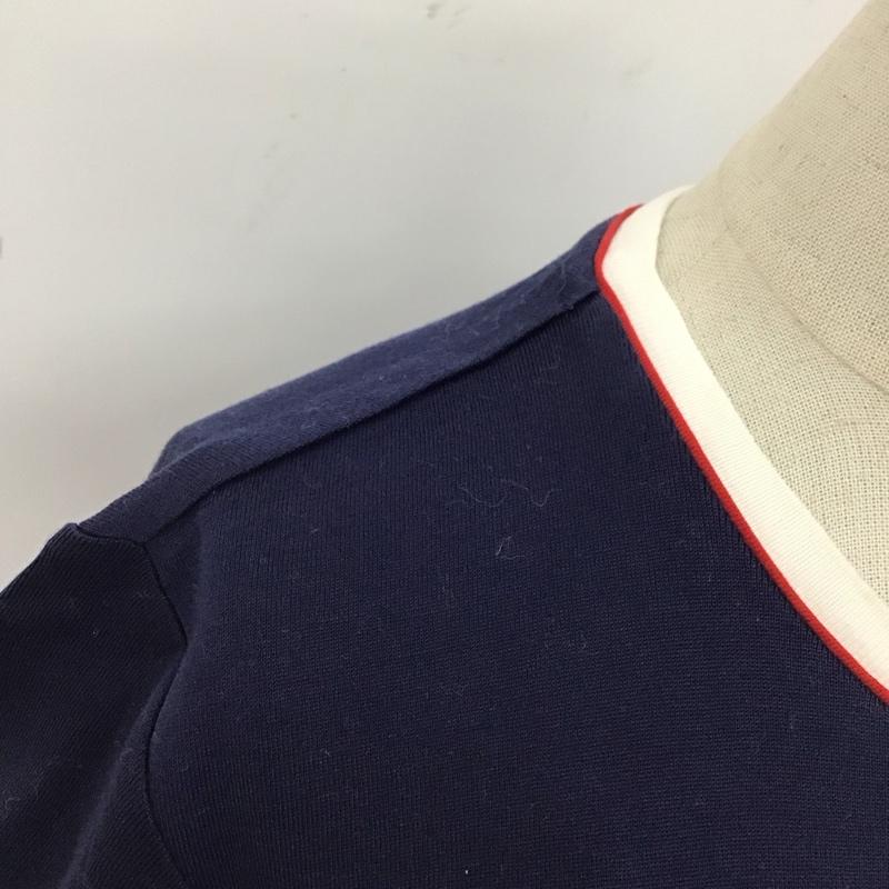 ラルフローレンゴルフ RALPH LAUREN GOLF Tシャツ 半袖 半袖カットソー プリントTシャツ クルーネックカットソー スポーツウェア S プリント 紺 / ネイビー / レディース USED 古着 中古 10118607