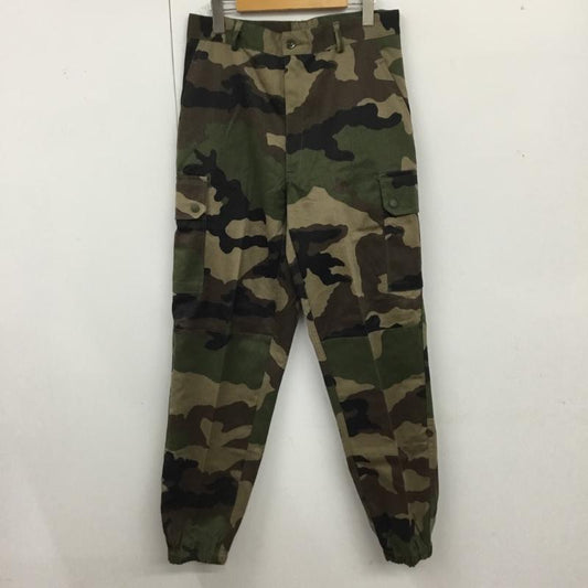 ミリタリー ミリタリー パンツ ワークパンツ、ペインターパンツ ミリタリーパンツ ワイドパンツ フランス軍 F-2 カーゴパンツ カモフラージュ柄・迷彩 マルチカラー / マルチカラー /  メンズ USED 古着 中古 10120953