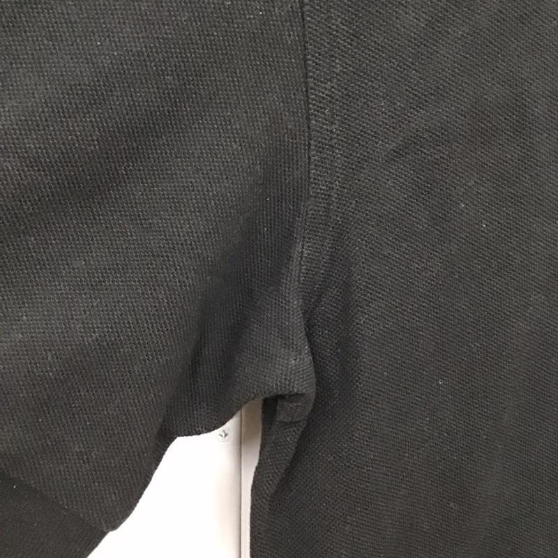 ブルックスブラザーズ BROOKS BROTHERS ポロシャツ 半袖 半袖ポロシャツ 半袖カットソー カラーシャツ L ロゴ、文字 黒 / ブラック / メンズ USED 古着 中古 10129519