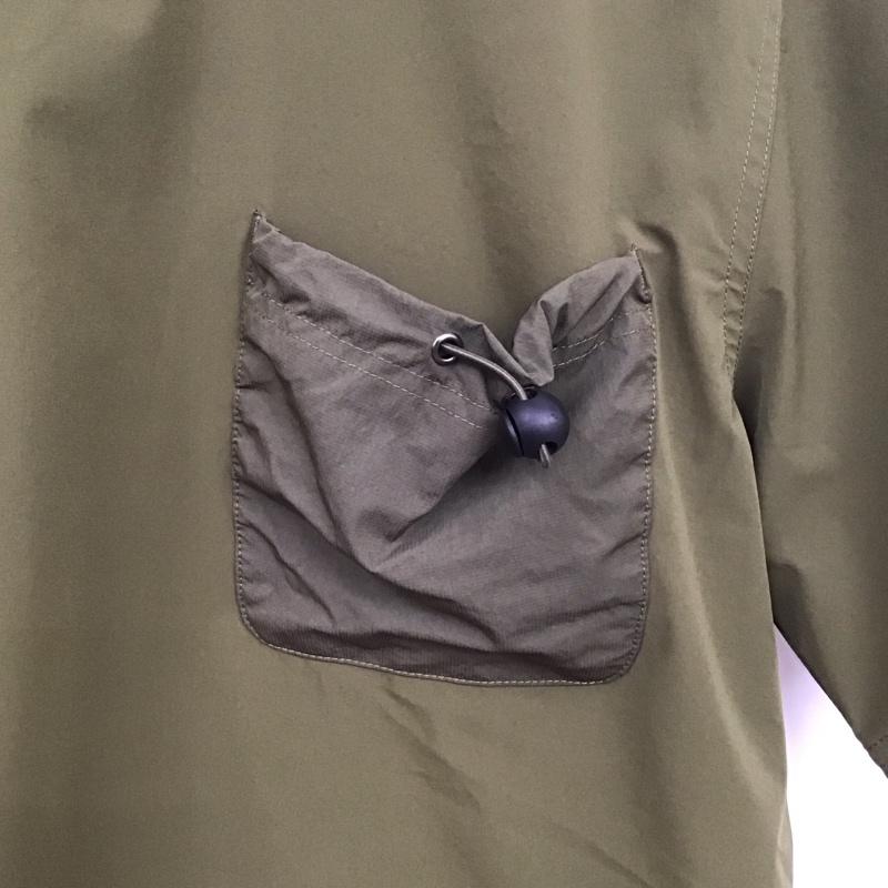 ユニバーサルスタイルウェア UNIVERSAL STYLE WEAR カットソー 半袖 M 無地 カーキ / カーキ / メンズ USED 古着 中古 10131941