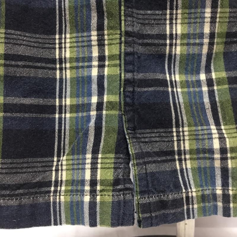 ギャップ GAP シャツ、ブラウス 半袖 半袖シャツ カラーシャツ 半袖カットソー チェックシャツ 90s M チェック マルチカラー / マルチカラー / メンズ USED 古着 中古 10106409