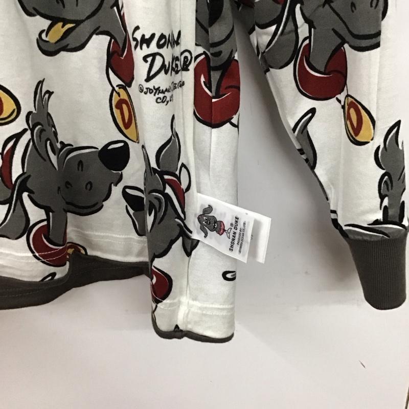 ショーナンデューク SHONAN DUKE Tシャツ 長袖 リバーシブル L プリント マルチカラー / マルチカラー / メンズ USED 古着 中古 10136680