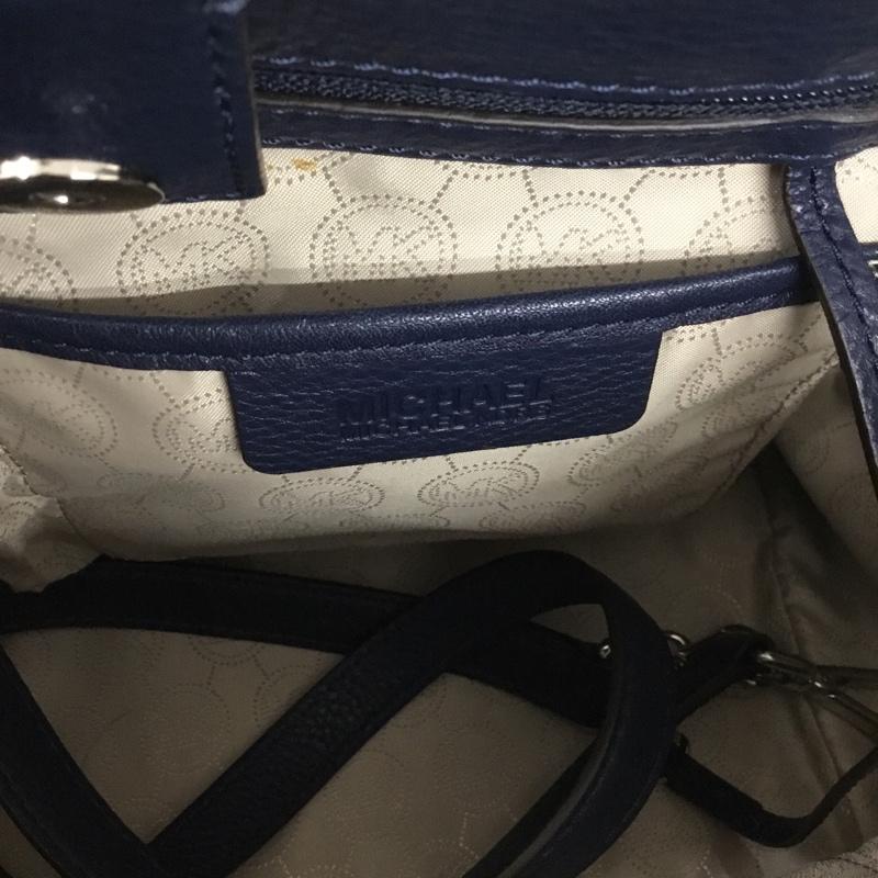 マイケルコース MICHAEL KORS トートバッグ トートバッグ 30S4SRYS3L ショルダー 2WAY 無地 紺 / ネイビー / レディース USED 古着 中古 10128845