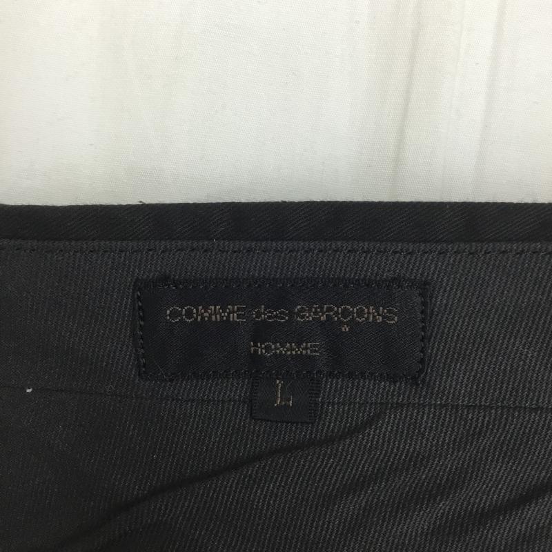 コムデギャルソンオム COMME des GARCONS HOMME パンツ スラックス L 無地 黒 / ブラック / メンズ USED 古着 中古 10128854