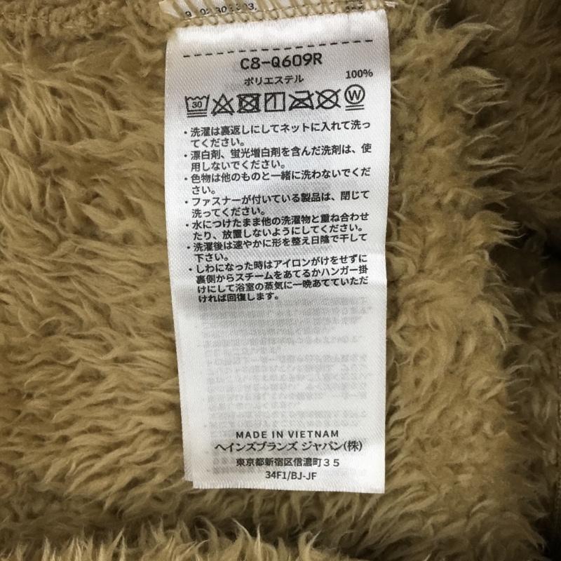 チャンピオン Champion パーカー 長袖 c8-q609r シェルパーカー ジップアップパーカー ボアジャケット XL ロゴ、文字 茶 / ブラウン / メンズ USED 古着 中古 10111936