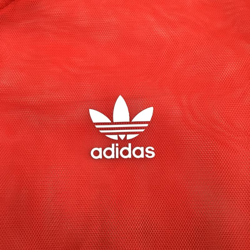 アディダス adidas ジャケット、上着 ジャケット、ブレザー DW3890 M ロゴ、文字 赤 / レッド / レディース USED 古着 中古 10128104