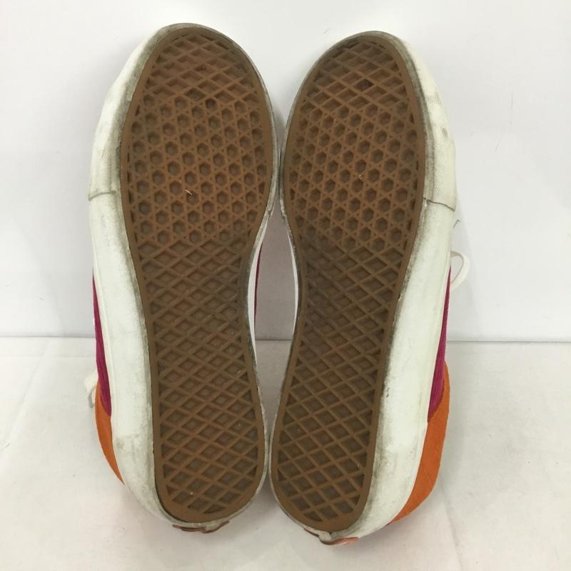 バンズ VANS スニーカー スニーカー 721454 ローカット 28cm Supreme CROC SUEDE 28.0cm ロゴ、文字 橙 / オレンジ / X マゼンタ / マゼンタ / メンズ USED 古着 中古 10139217