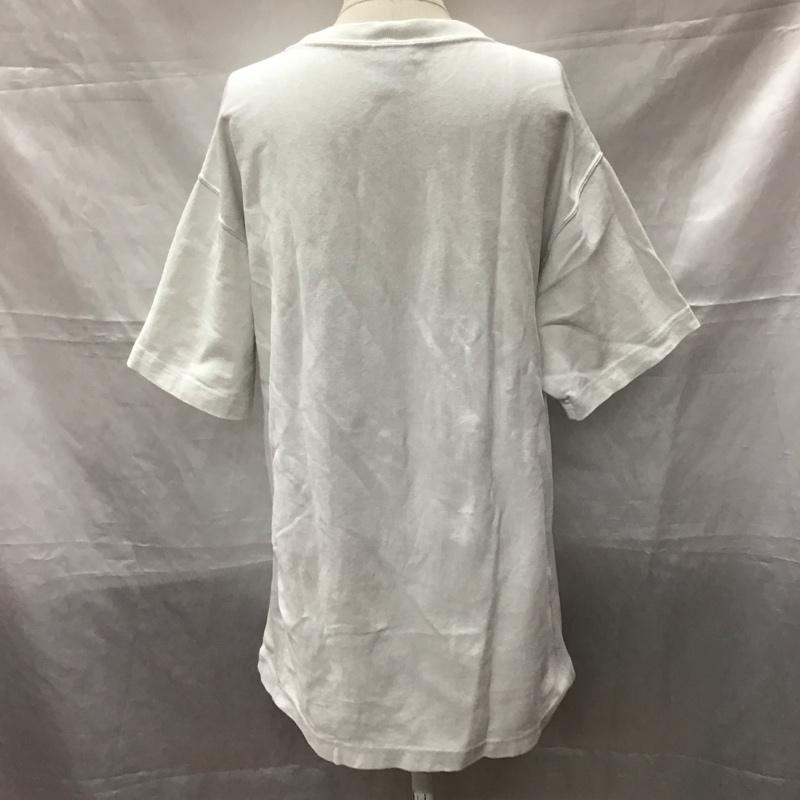 ミルクフェド MILKFED. Tシャツ 半袖 CWSP387 Champion クルーネック FREE ロゴ、文字 白 / ホワイト / レディース USED 古着 中古 10112418
