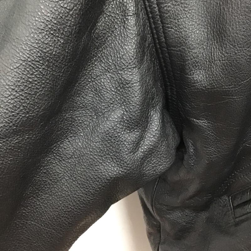 古着 USED コート コート一般 レザー L 無地 黒 / ブラック / メンズ USED 古着 中古 10105977