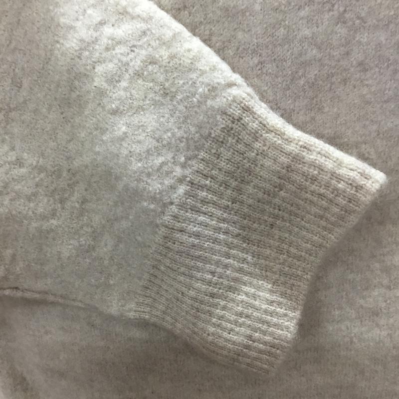 クリケット Cricket ニット、セーター 長袖 長袖ニットカットソー ニット セーター Vネックニット L 無地 ベージュ / ベージュ /  メンズ USED 古着 中古 10113358