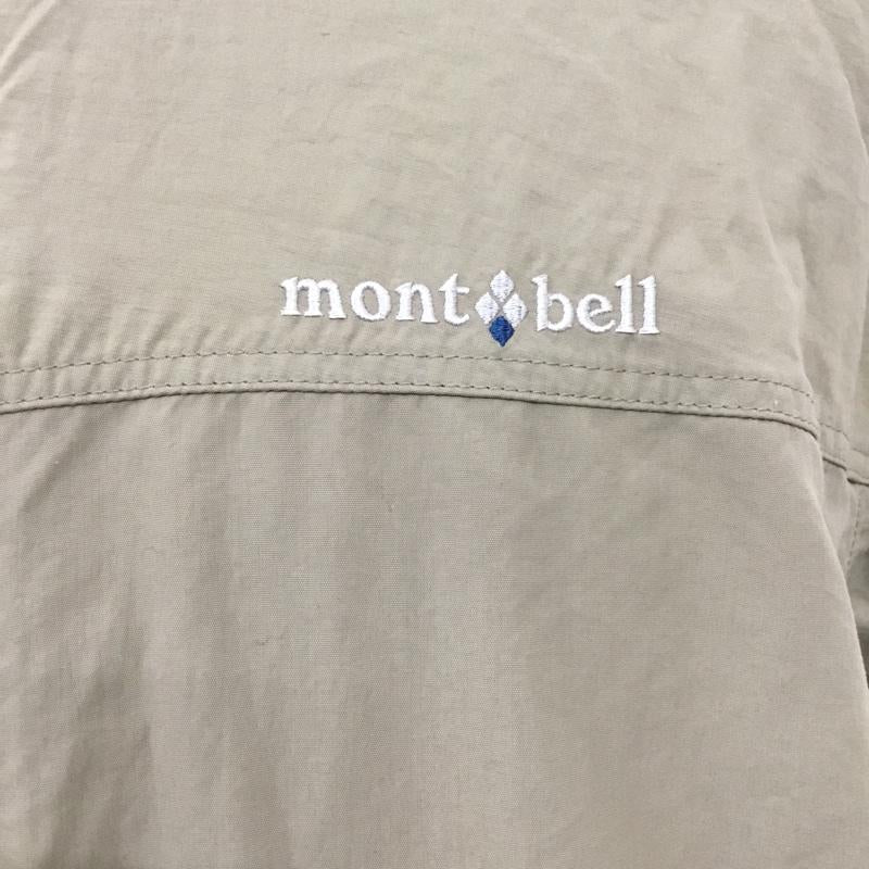 モンベル mont-bell ジャケット、上着 ジャンパー、ブルゾン 1103244 O.D.ジャケット ジップアップジャケット ジャンパー アウトドアウェア L ロゴ、文字 ベージュ / ベージュ / メンズ USED 古着 中古 10110076