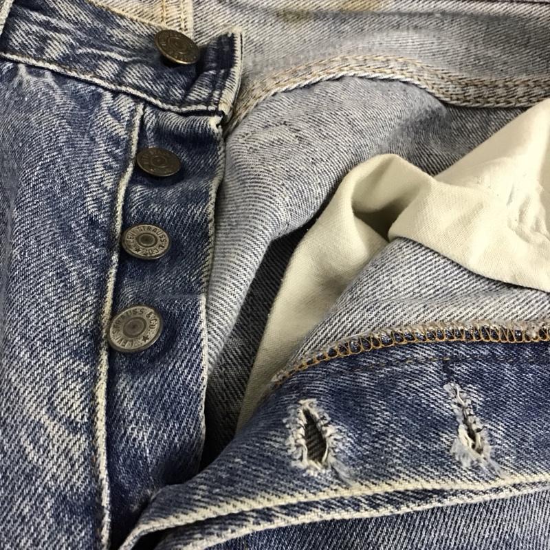 リーバイストラウスアンドコー Levi Strauss & co. パンツ デニム、ジーンズ デニム 32インチ 無地 インディゴ / インディゴ / メンズ USED 古着 中古 10135770