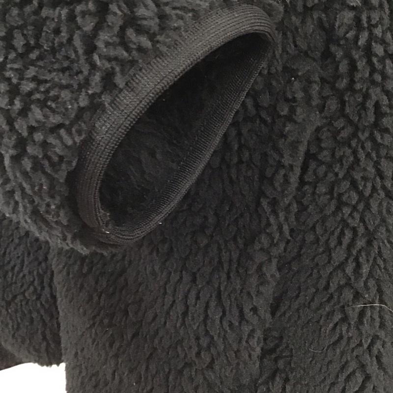 ユニクロ UNIQLO トレーナー 長袖 341-443221 フリースオーバーサイズプルオーバー XL 無地 黒 / ブラック / メンズ USED 古着 中古 10134631