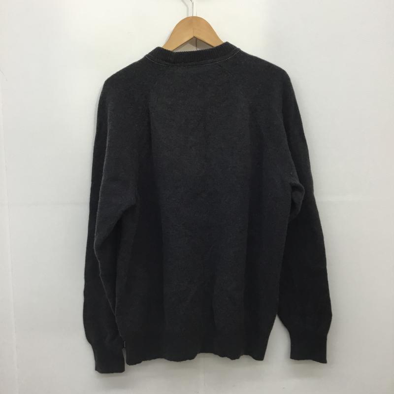 シュプリーム Supreme ニット、セーター 長袖 20AW Stone Washed Sweater ストーン ウォッシュド セーター XL ロゴ、文字 ダークグレー / ダークグレー / メンズ USED 古着 中古 10105905