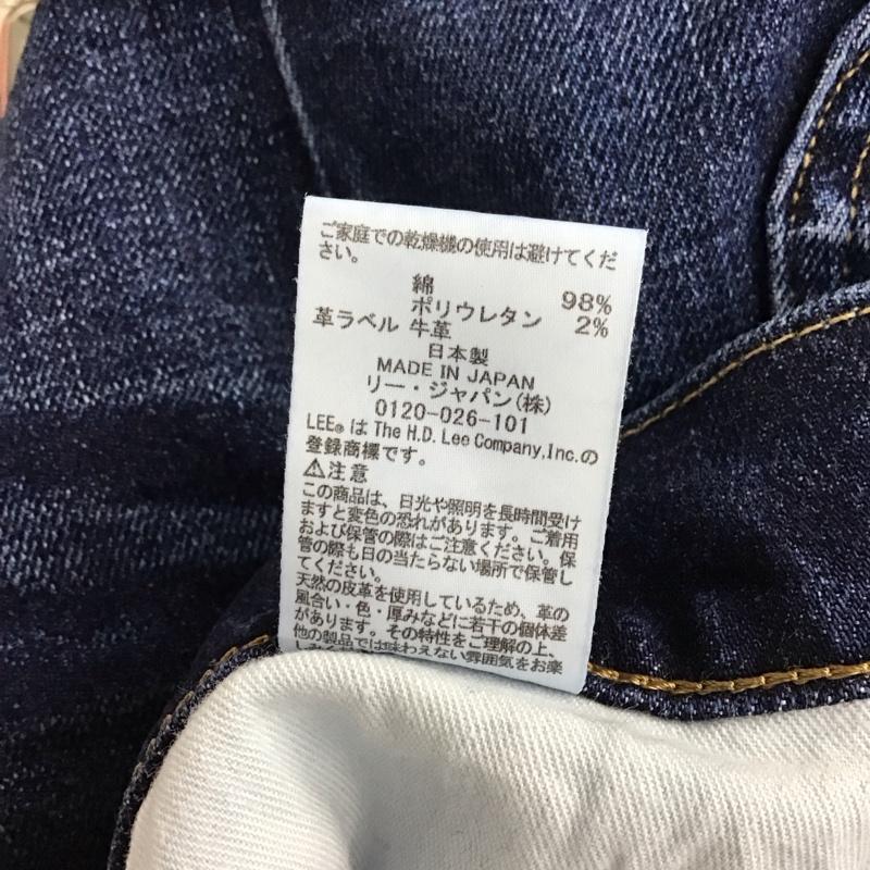 リー Lee パンツ デニム、ジーンズ デニムパンツ スリムパンツ カジュアルパンツ ストレッチパンツ XL 無地 インディゴ / インディゴ / メンズ USED 古着 中古 10136999