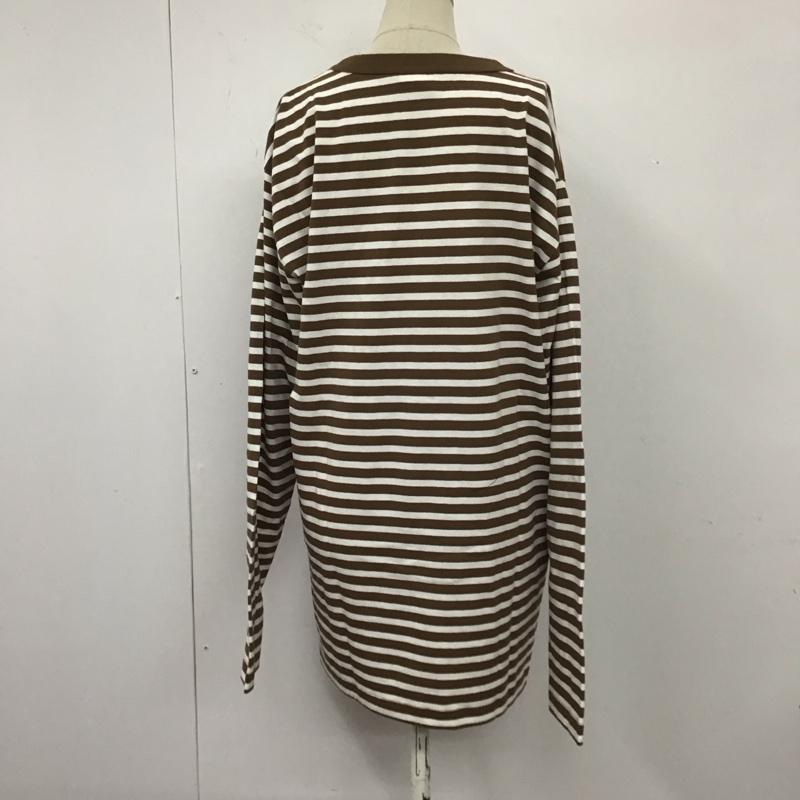 グローバルワーク GLOBAL WORK Tシャツ 長袖 ボーダー チャンピオン FREE ボーダー柄 マルチカラー / マルチカラー / レディース USED 古着 中古 10110247