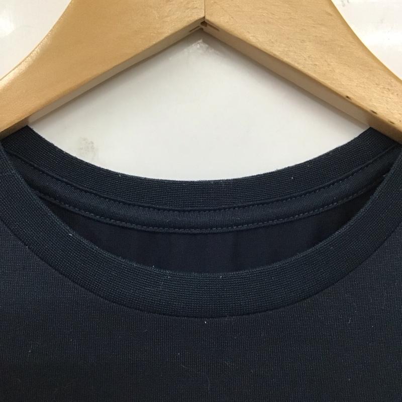 ザノースフェイス THE NORTH FACE Tシャツ 半袖 NTW31601 M ロゴ、文字 紺 / ネイビー / レディース USED 古着 中古 10129502
