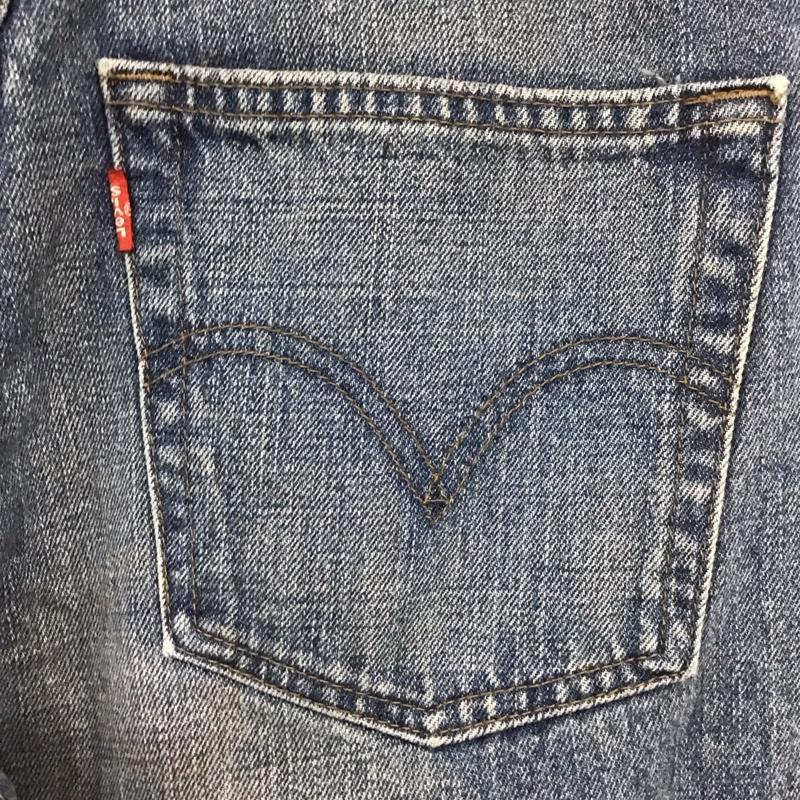 リーバイストラウスアンドコー Levi Strauss & co. パンツ デニム、ジーンズ デニムパンツ ストレートパンツ ワイドパンツ カジュアルパンツ 32インチ 無地 インディゴ / インディゴ /  メンズ USED 古着 中古 10124013