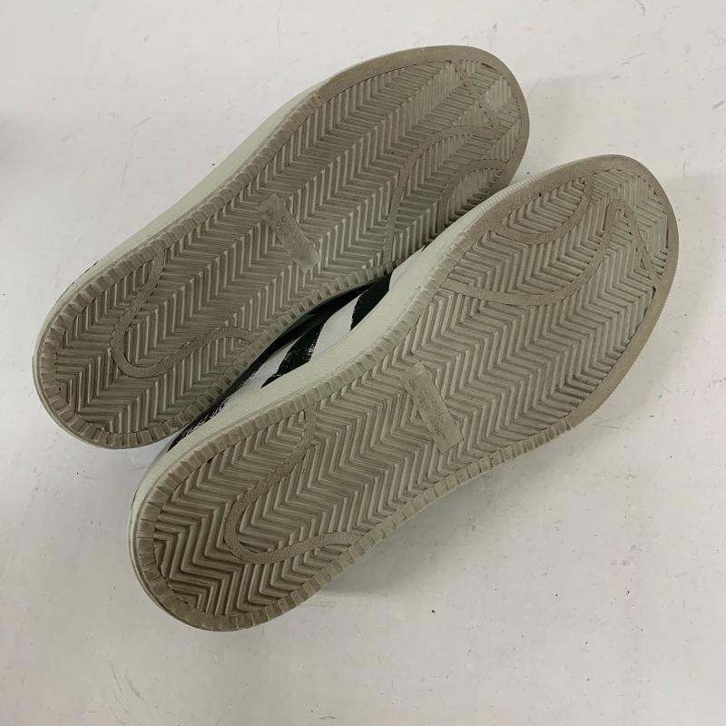 オフホワイト off white スニーカー スニーカー 無地 X ボーダー柄 白 / ホワイト / X 黒 / ブラック / メンズ USED 古着 中古 10009558