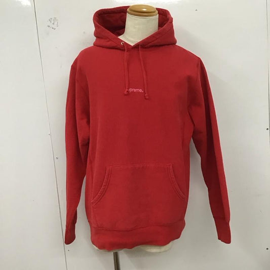 シュプリーム Supreme パーカー 長袖 18FW TrademarkHoodedSweatshirt 長袖パーカー L ロゴ、文字 赤 / レッド /  メンズ USED 古着 中古 10127956