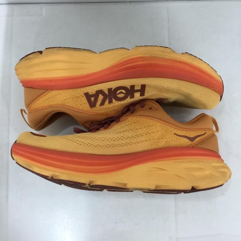 ホカ HOKA スニーカー スニーカー 1123202 ランニングシューズ 30cm 30.0cm ロゴ、文字 橙 / オレンジ / メンズ USED 古着 中古 10134545