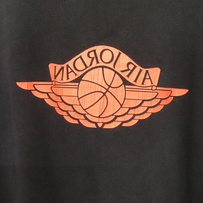 エアジョーダン AIR JORDAN Tシャツ 半袖 IB3130-010 半袖カットソー プリントTシャツ クルーネックカットソー L プリント 黒 / ブラック / メンズ USED 古着 中古 10138622