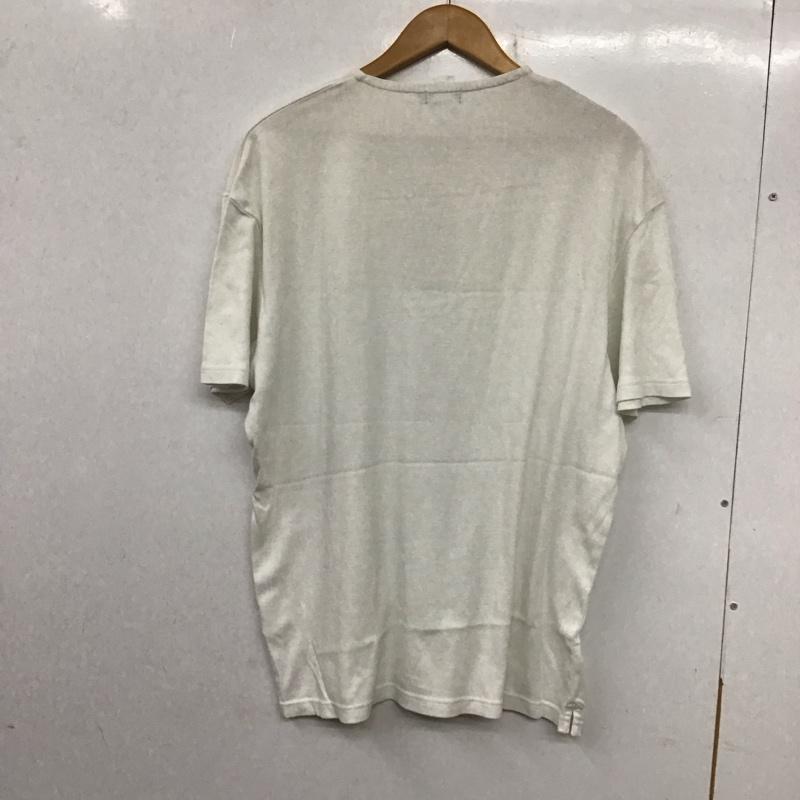 ジェイクルー J.CREW カットソー 半袖 半袖カットソー 無地Tシャツ ヘンリーネックカットソー XL 無地 白 / ホワイト / メンズ USED 古着 中古 10137820