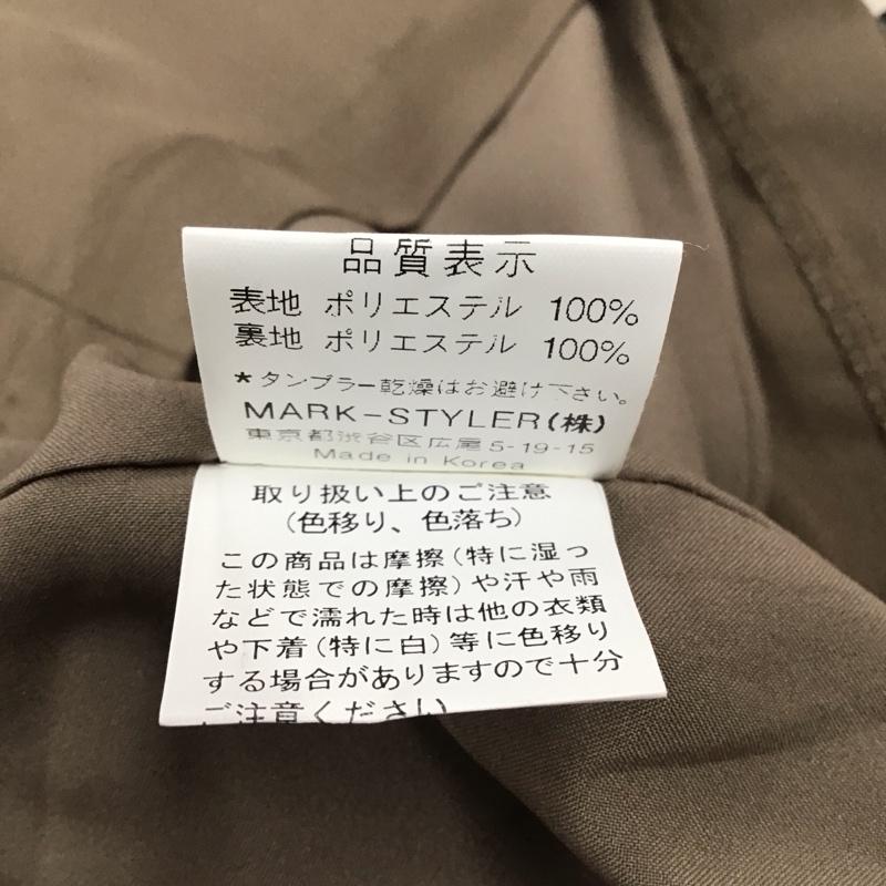 マーキュリーデュオ MERCURYDUO ワンピース・ドレス・オールインワン ワンピース・ドレス・オールインワン オールインワン 七分袖 ショートパンツ バックオープン FREE ドット アイボリー / アイボリー / X 茶 / ブラウン / レディース USED 古着 中古 10115436