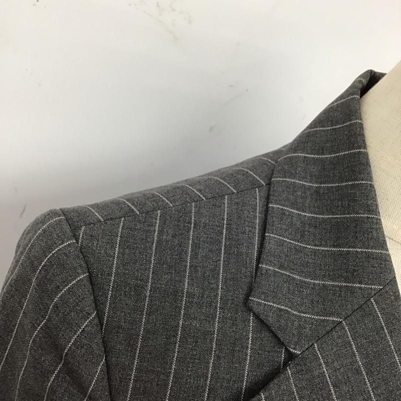 ラルフローレン RALPHLAUREN ジャケット、上着 ジャケット、ブレザー WMBLTALS6K00078 テーラード S ストライプ 灰 / グレー / レディース USED 古着 中古 10119386